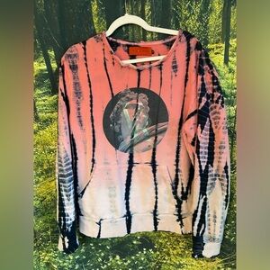 🎨 VIE RICHIE PARIS Tie Dye Long Sleeve Sweatshirt — Size M (100% Cotton)